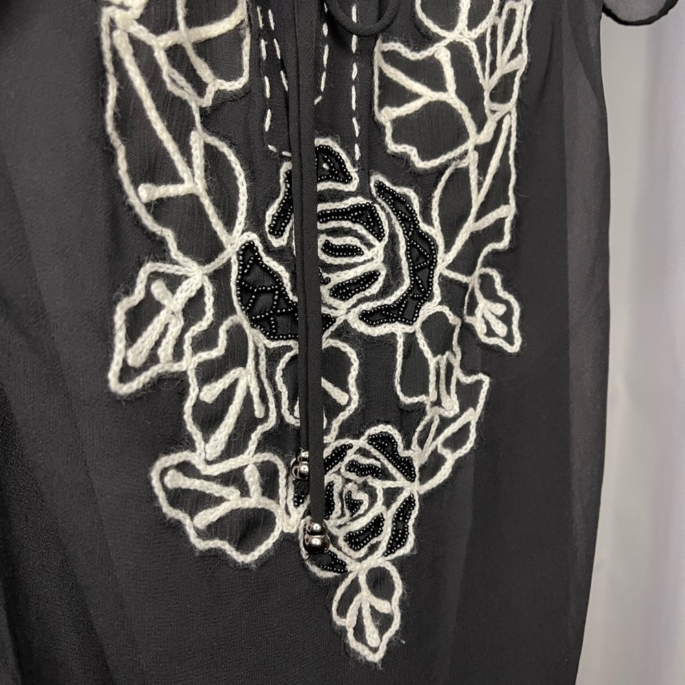 Cache embroidered top - Picture 3 of 3